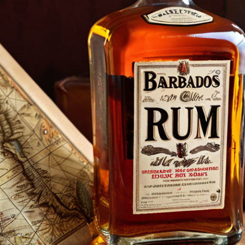 **Image Prompt:** A close-up, warmly lit shot of a Mount Gay rum bottle, perhaps the XO expression. The bottle should be set against a blurred background depicting a vintage map of Barbados and possibly some aged, leather-bound books. The overall mood should evoke a sense of history, craftsmanship, and the allure of the Caribbean. Consider adding subtle details like a glint of light on the rum, suggesting its rich color and texture.